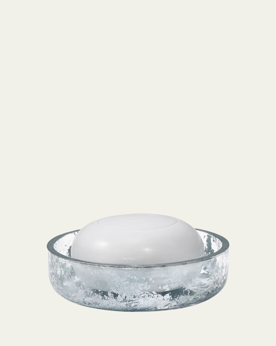 Lydia Silver Soap Dish